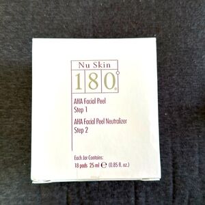 Nu Skin 180 AHA Facial  Peel and AHA Facial Peel Neutralizer
